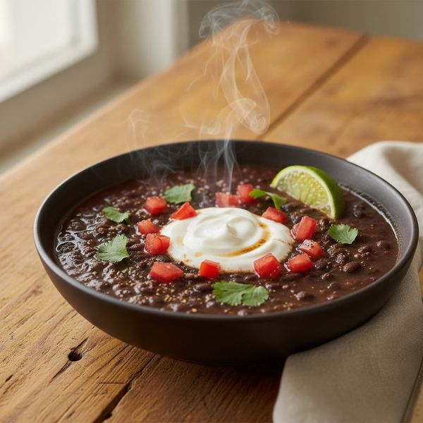 Black bean soup