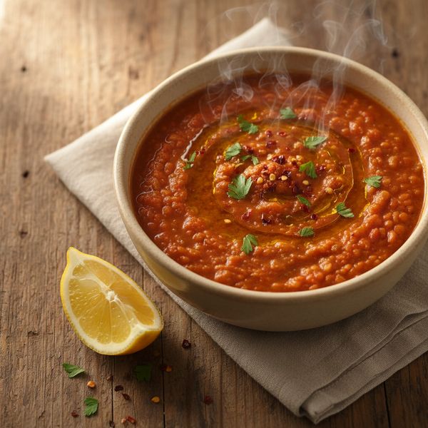 Red lentil soup